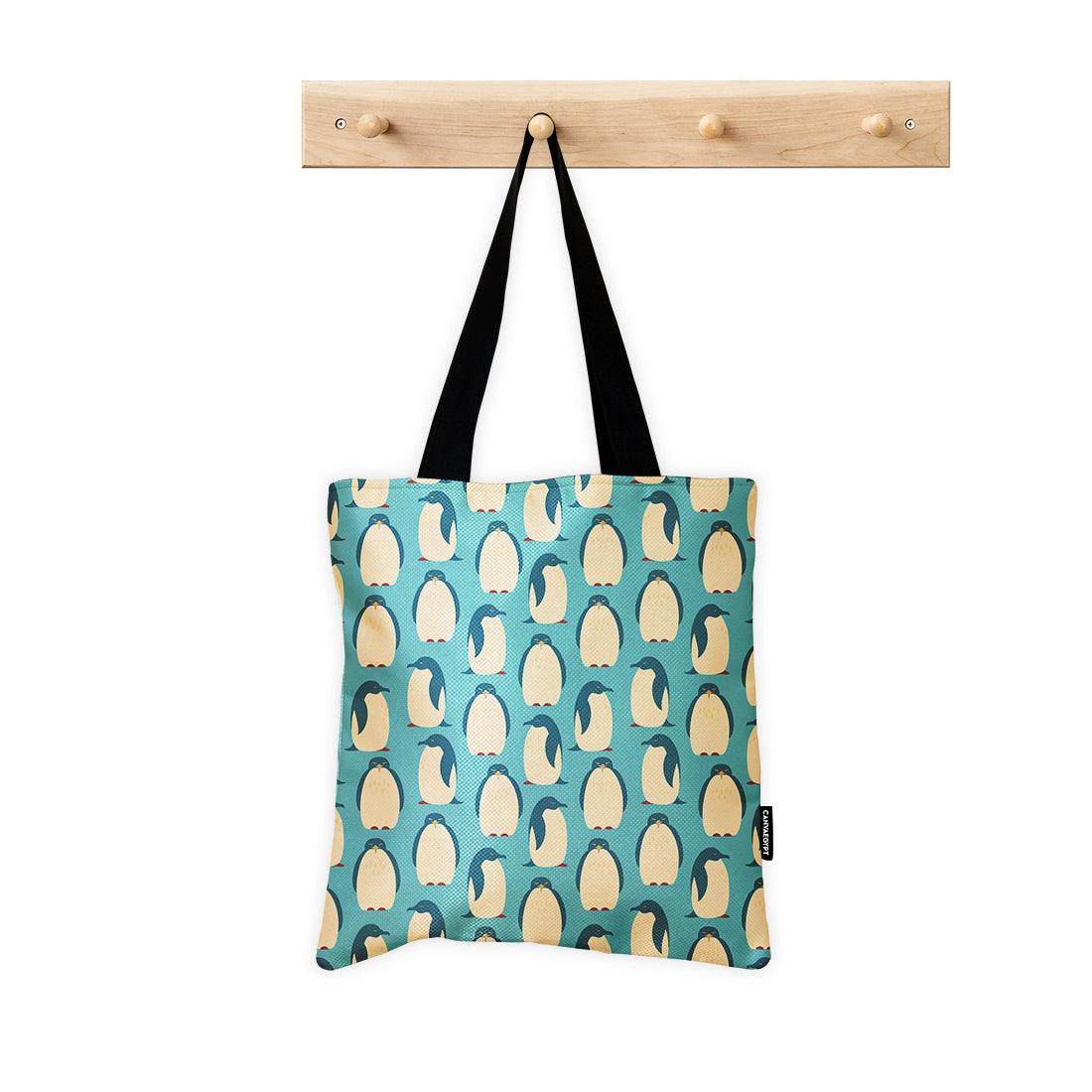 ToteBag Happy Penguins - CANVAEGYPT