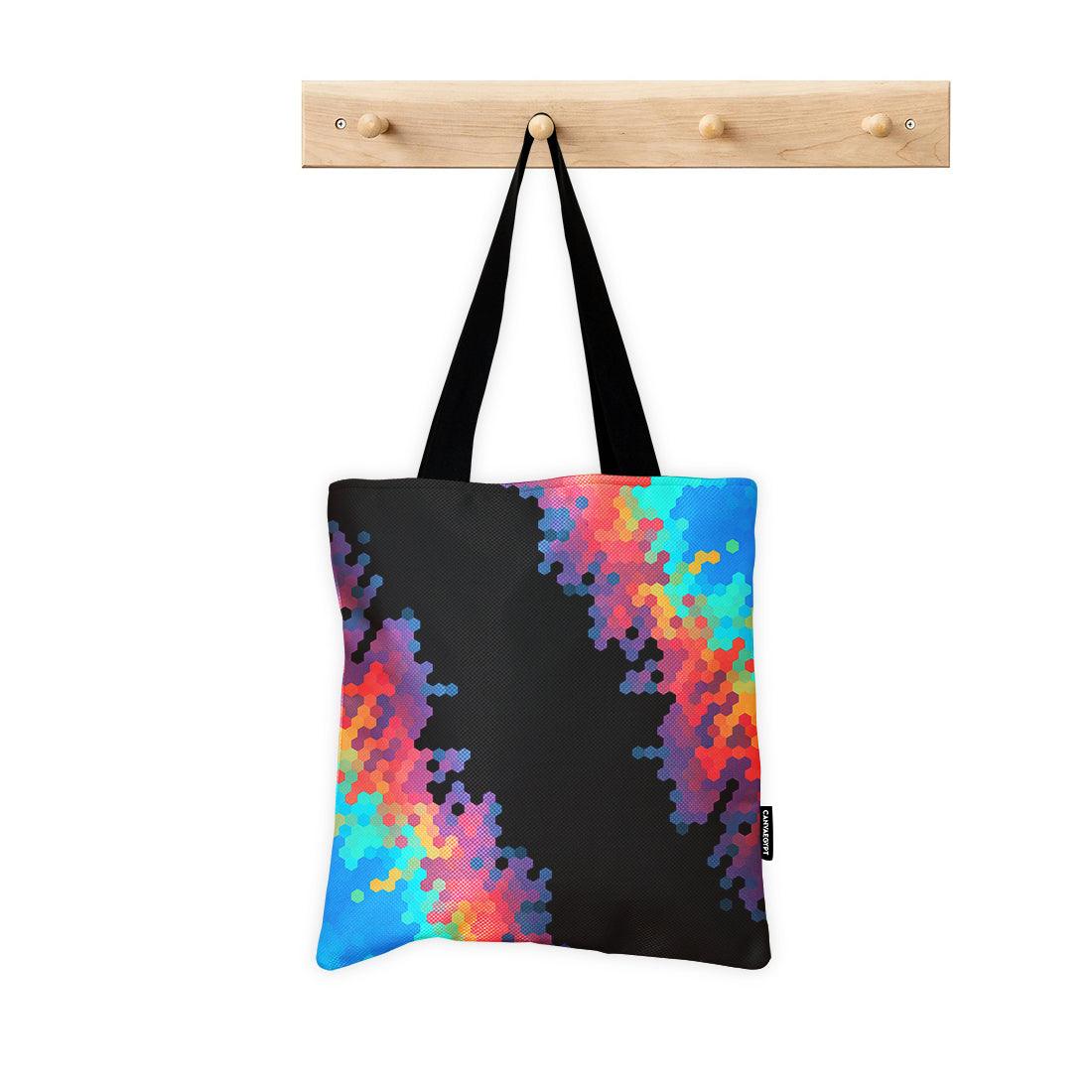 ToteBag Hexagon colors - CANVAEGYPT