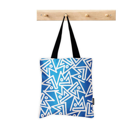 ToteBag Light Blue Seamless - CANVAEGYPT