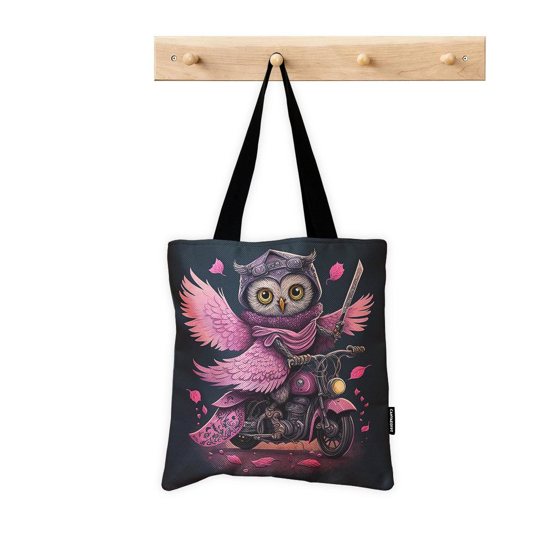 ToteBag Moto Owl - CANVAEGYPT