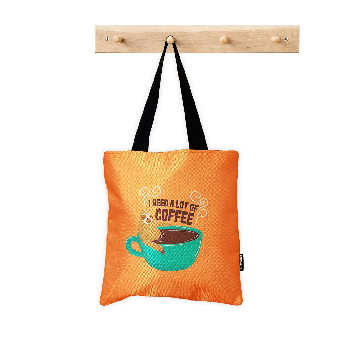 ToteBag Need a Lot of Coffee - CANVAEGYPT