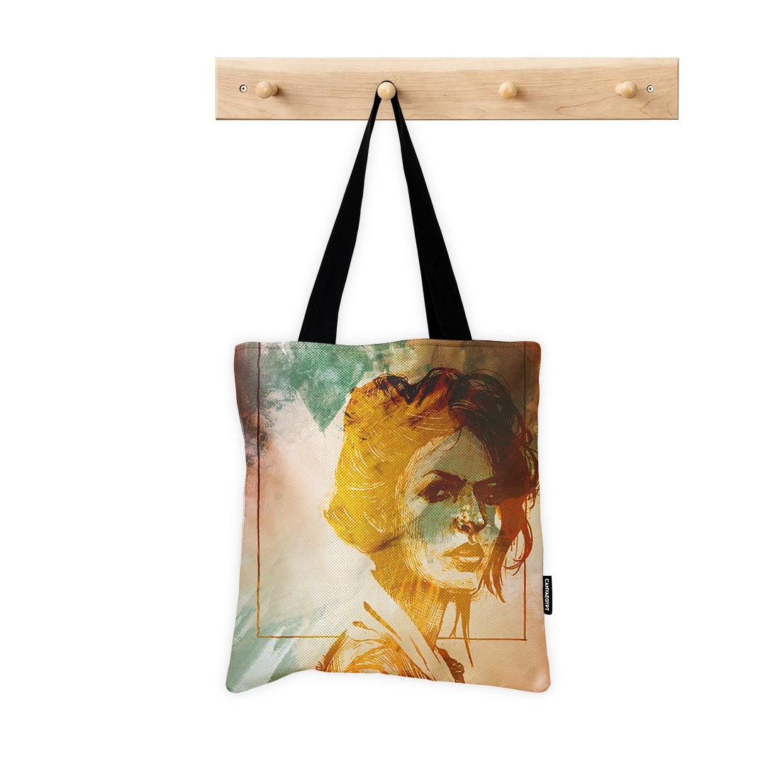 ToteBag Portrait Art - CANVAEGYPT