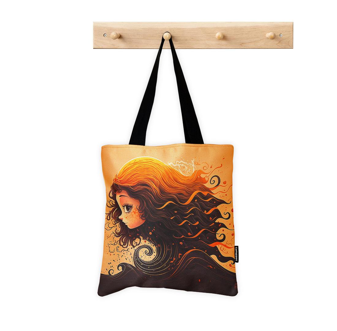 ToteBag Wavy Girl - CANVAEGYPT