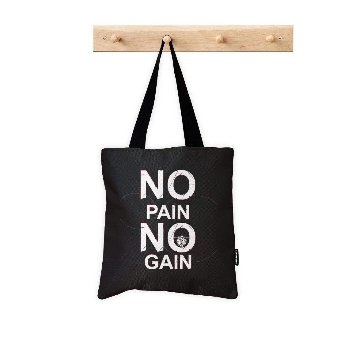 ToteBag no pain no gain - CANVAEGYPT