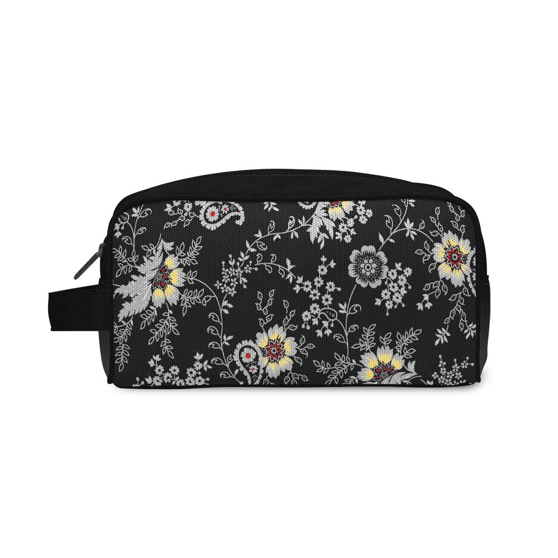 Travel Case Grey Floral - CANVAEGYPT