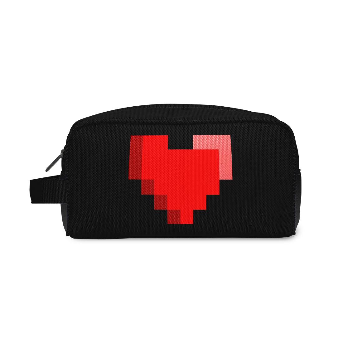 Travel Case Pixels Heart - CANVAEGYPT