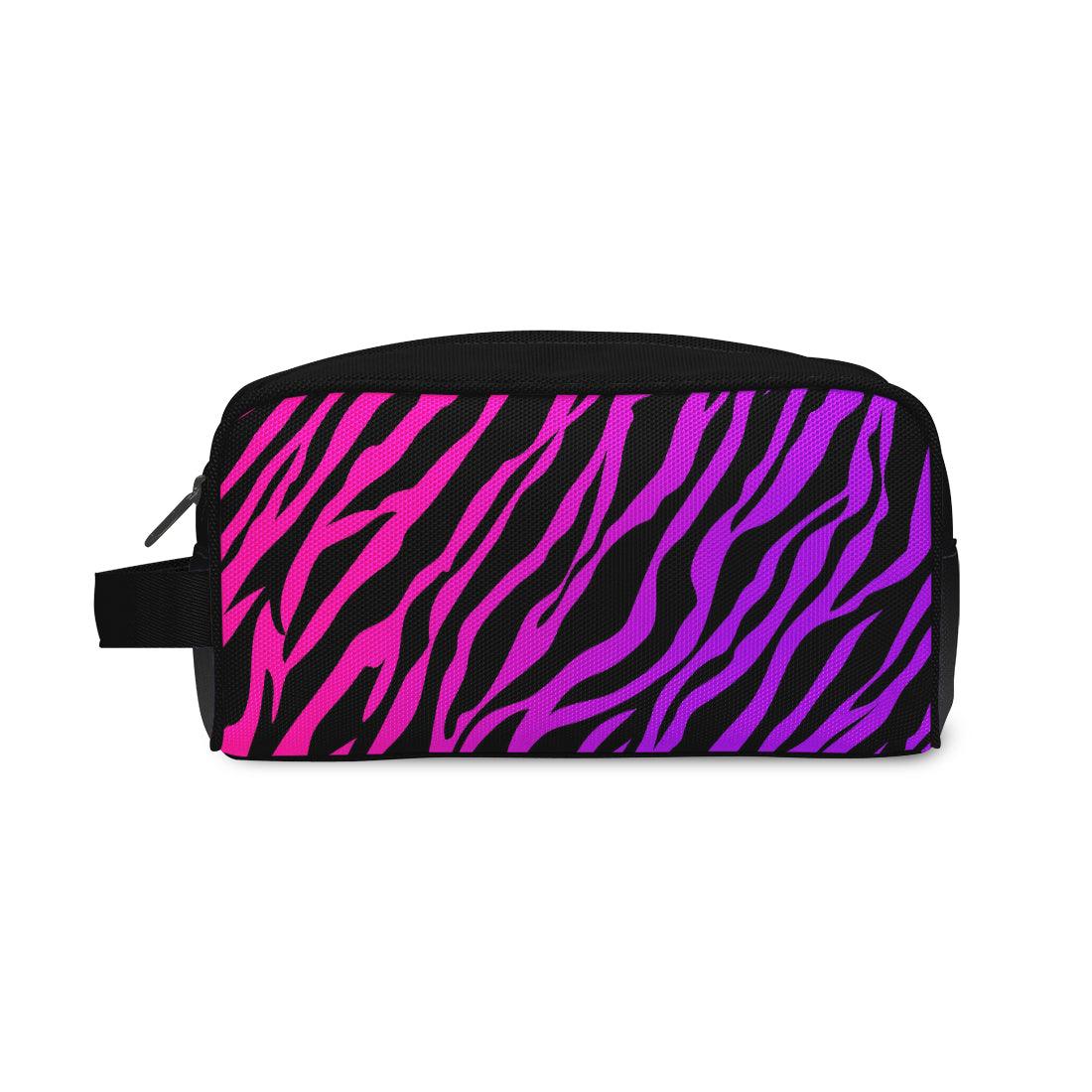 Travel Case Purple Zebra