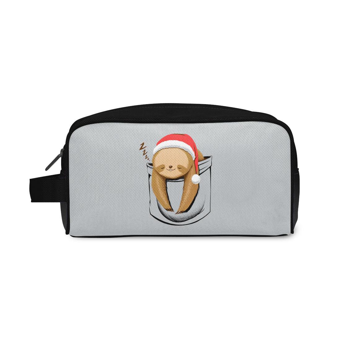 Travel Case Sloth in a pocket xmas - CANVAEGYPT