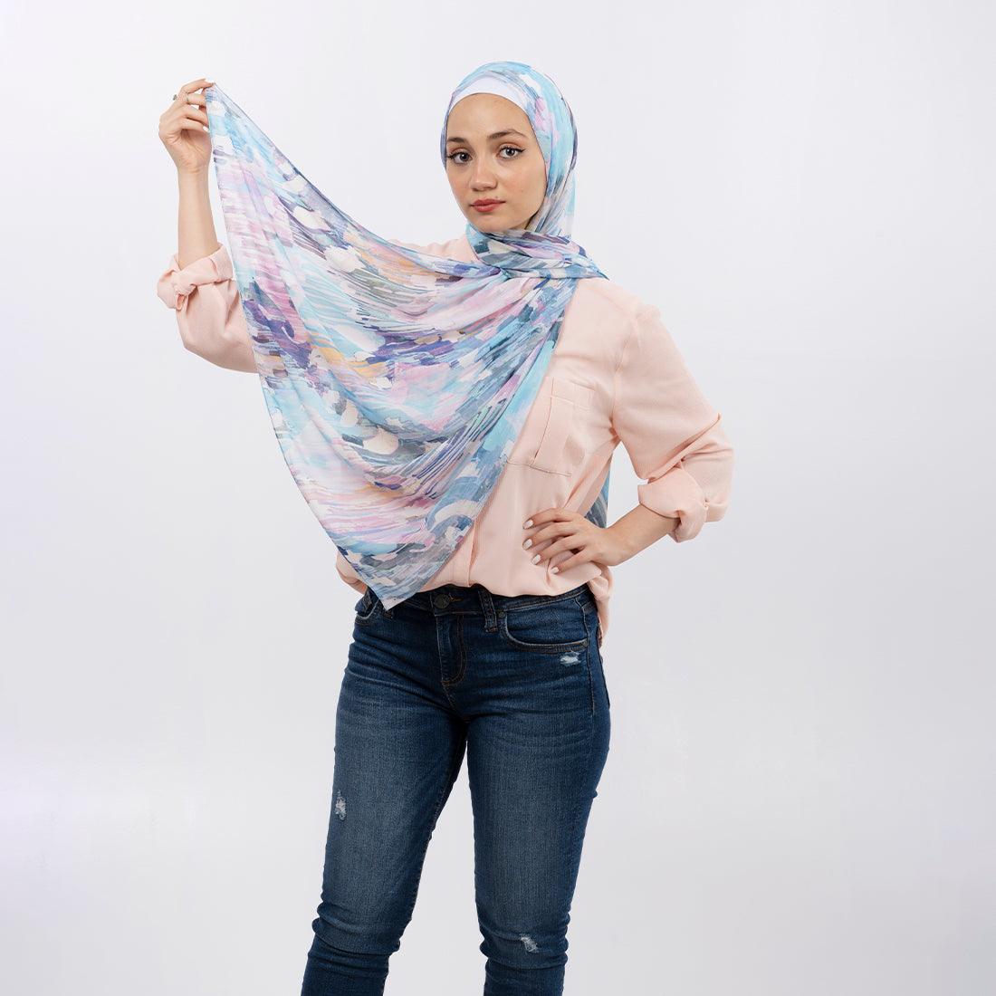 Hijab Scarf Vibrant purple - CANVAEGYPT