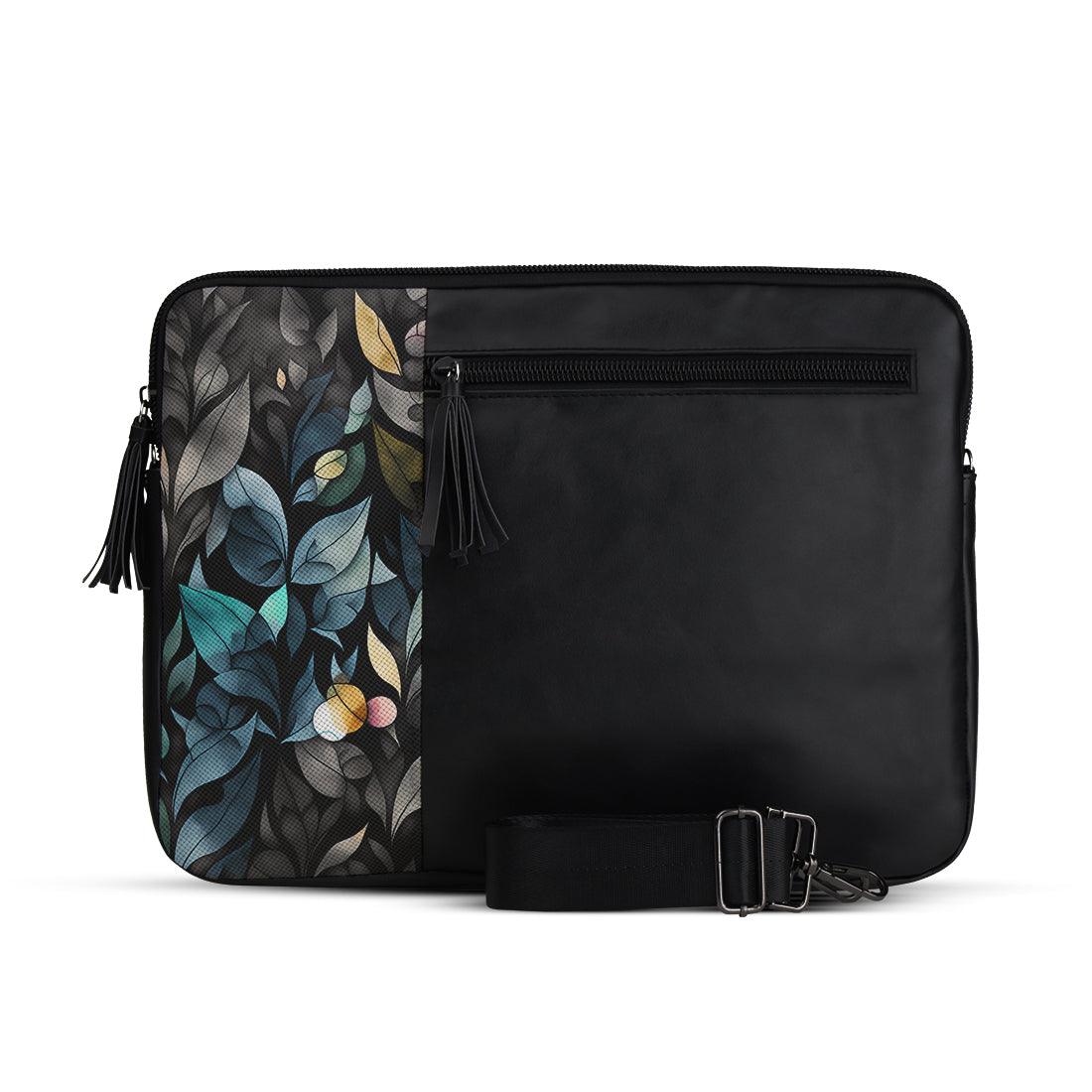 Vivid Laptop Sleeve Leaves - CANVAEGYPT