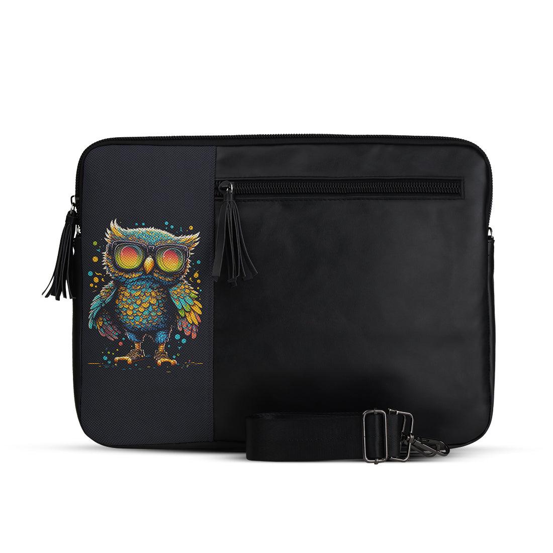 Vivid Laptop Sleeve Owl - CANVAEGYPT