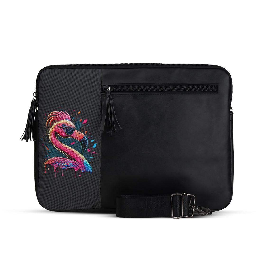 Vivid Laptop Sleeve Stylish Flamingo - CANVAEGYPT