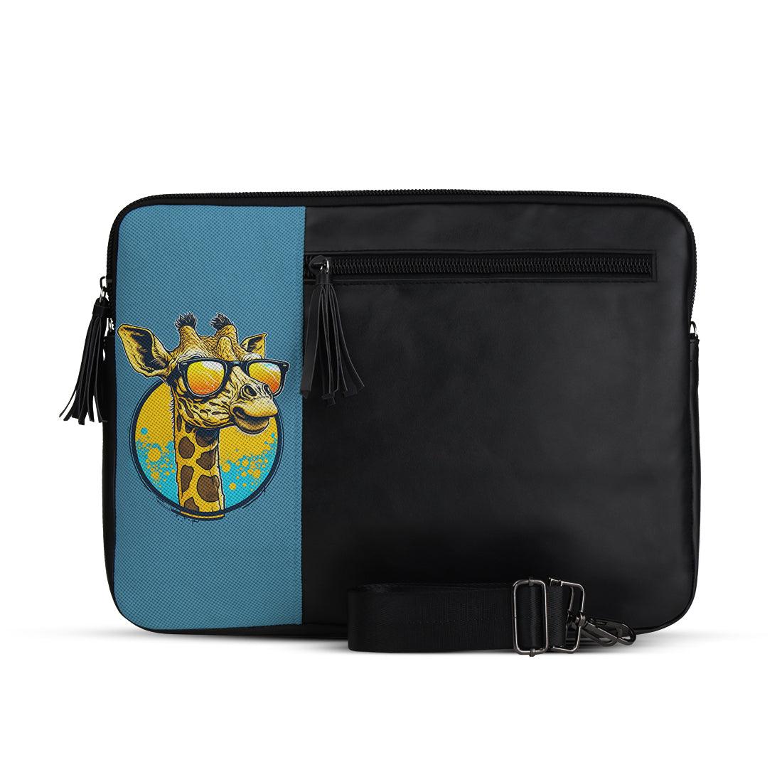 Vivid Laptop Sleeve Stylish Giraffe - CANVAEGYPT