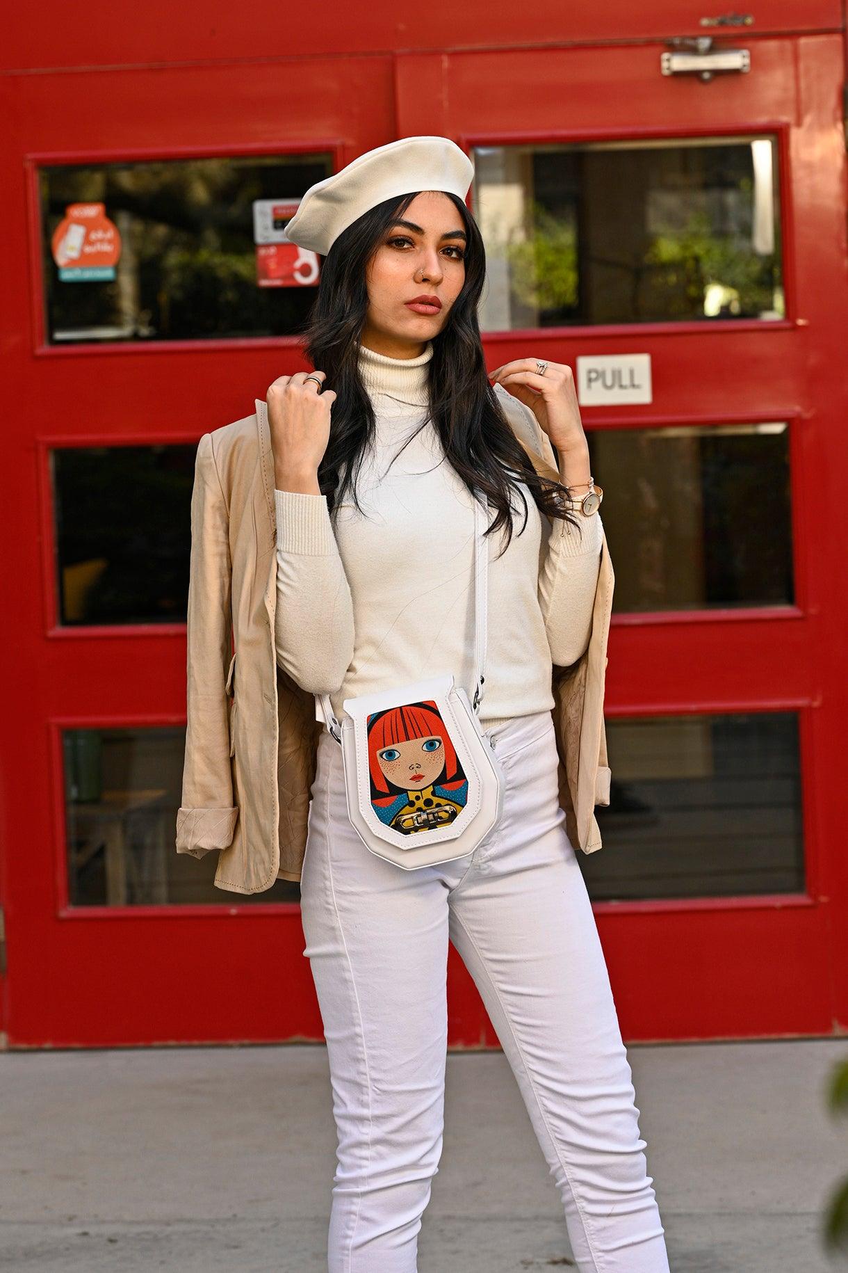 White Polygon Crossbags Infected - CANVAEGYPT