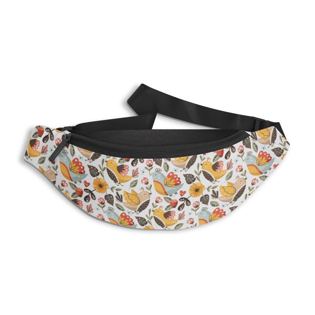 Waist Bag Bird Flower - CANVAEGYPT