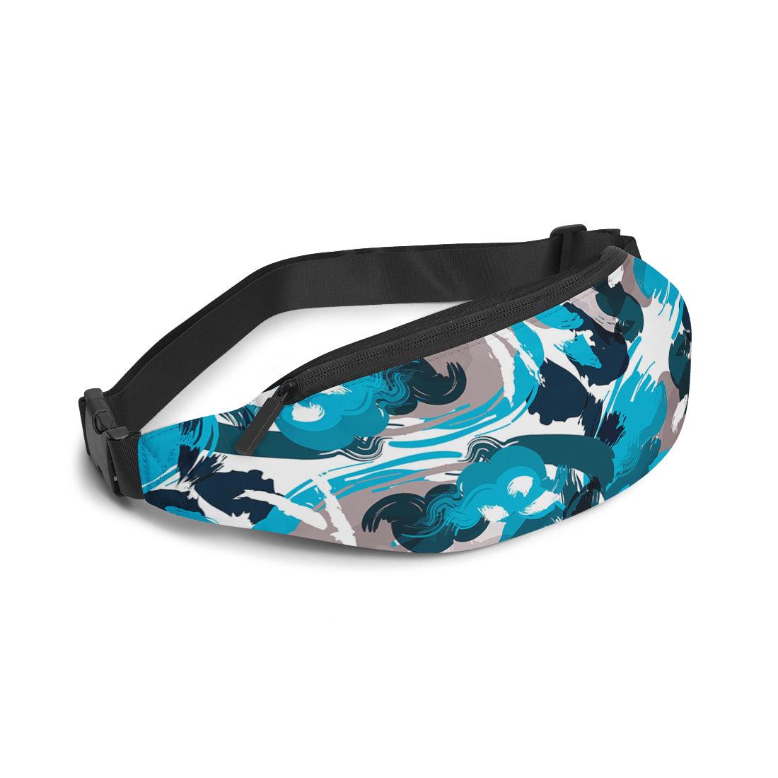 Waist Bag Blue Paint - CANVAEGYPT