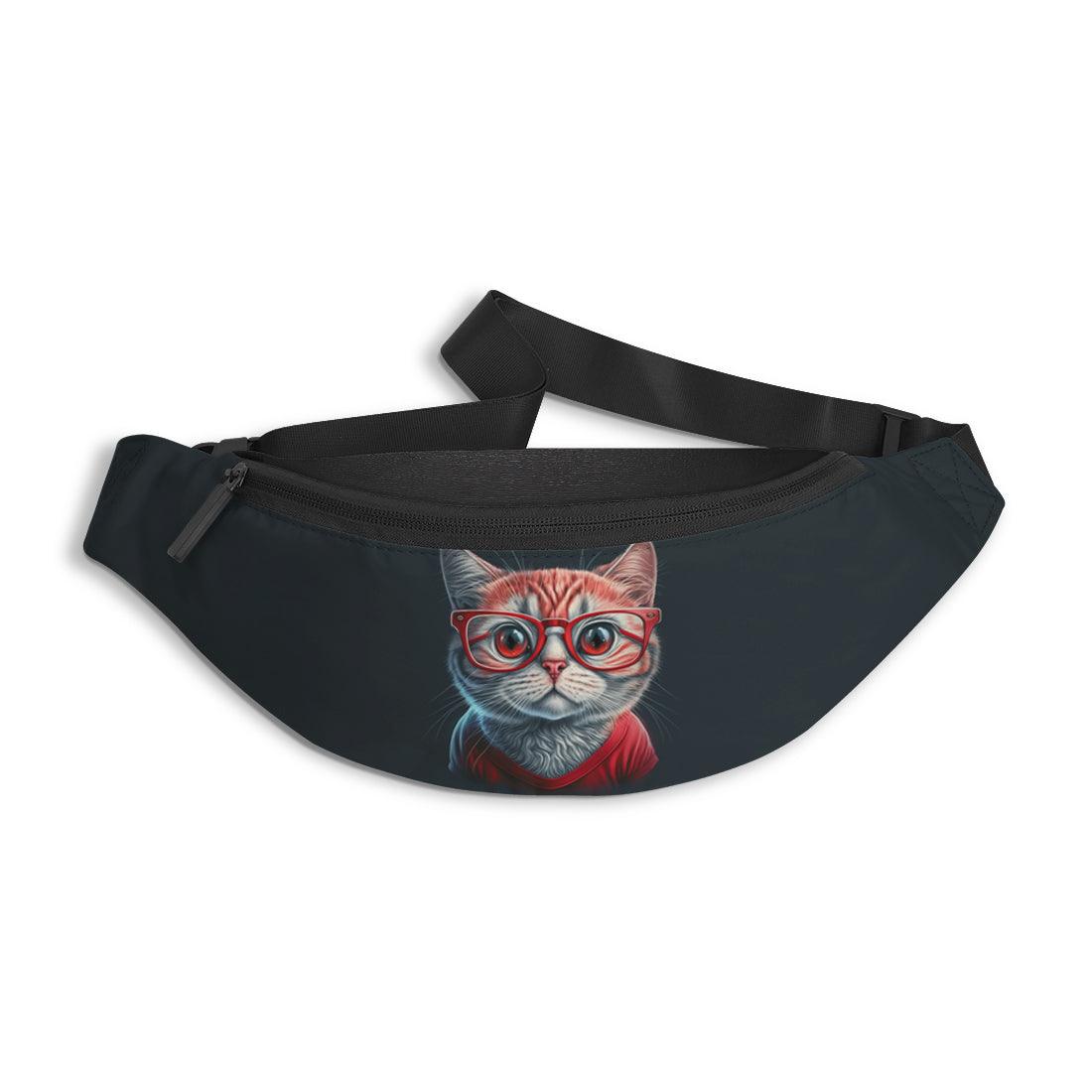 Waist Bag Cat in Red - CANVAEGYPT