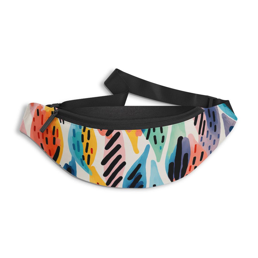 Waist Bag Drawen Leafs - CANVAEGYPT