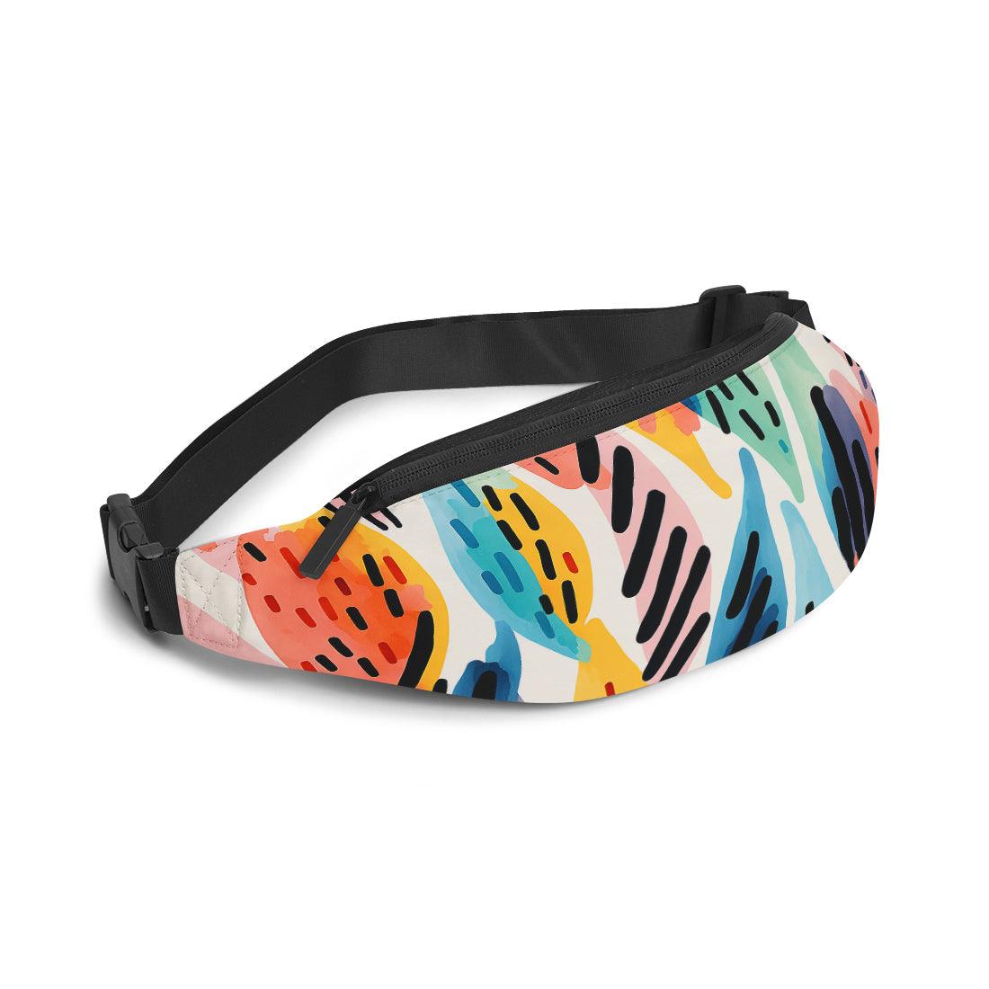 Waist Bag Drawen Leafs - CANVAEGYPT