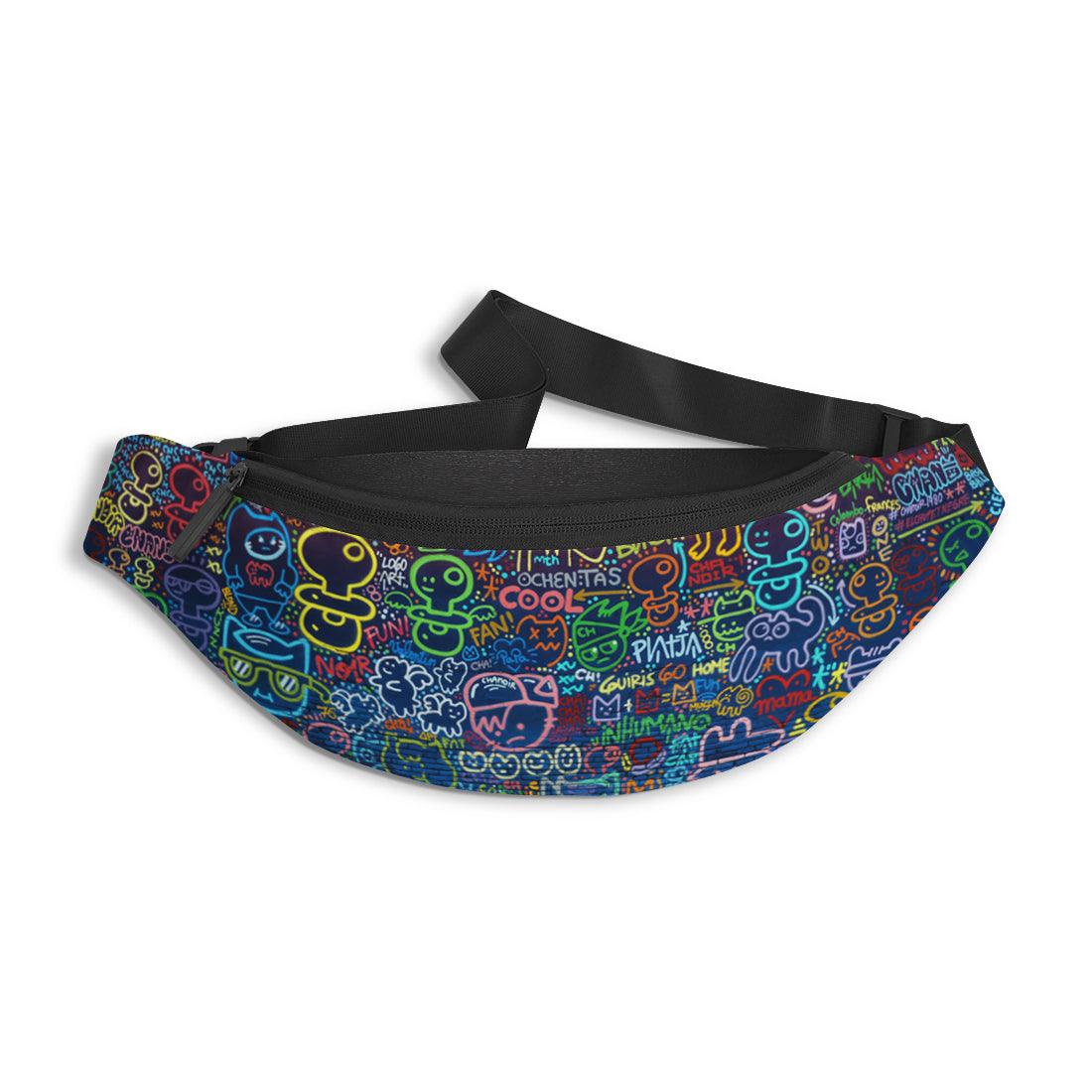 Waist Bag Neon Shapes - CANVAEGYPT