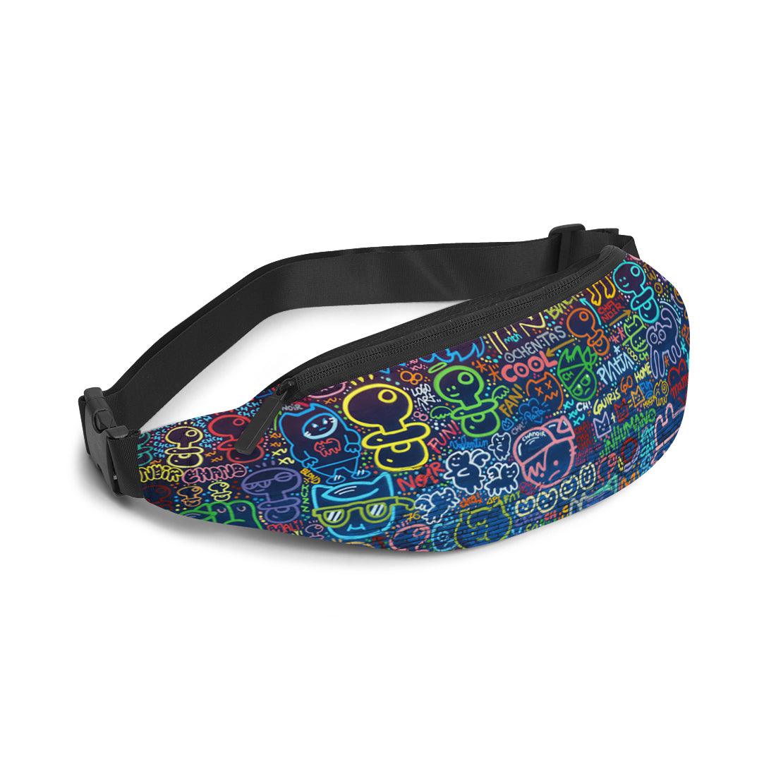 Waist Bag Neon Shapes - CANVAEGYPT