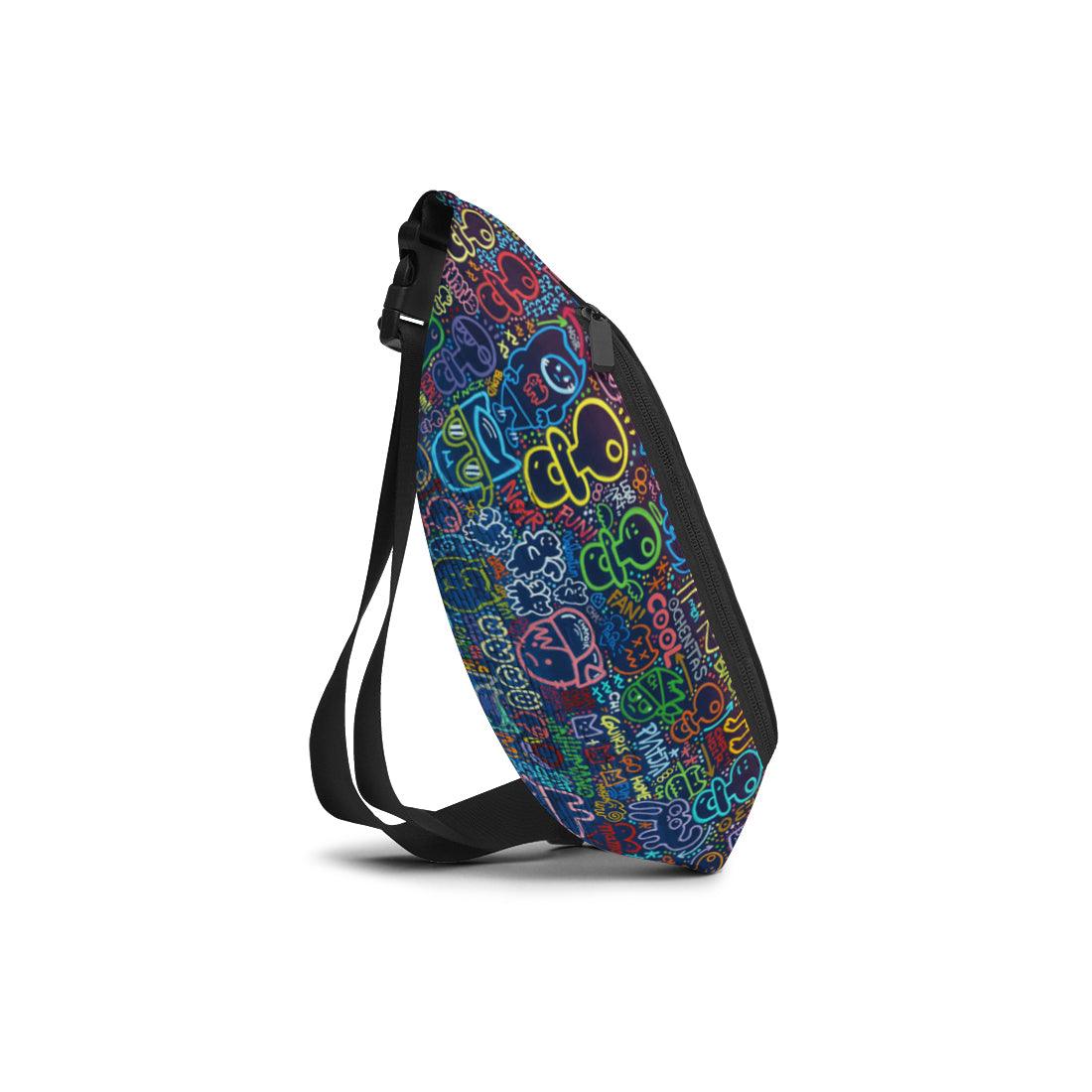 Waist Bag Neon Shapes - CANVAEGYPT