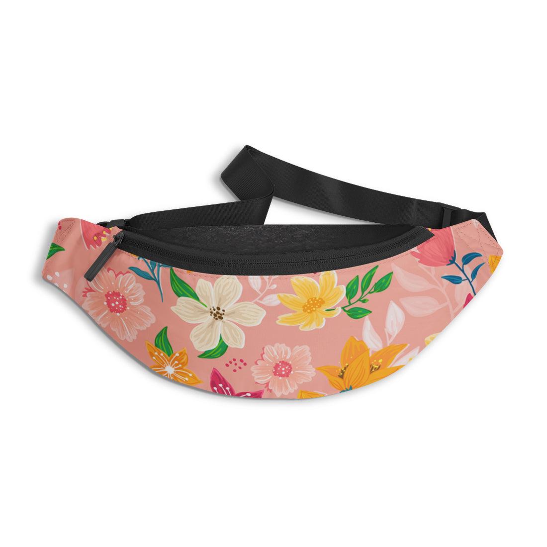 Waist Bag Pink Floral - CANVAEGYPT