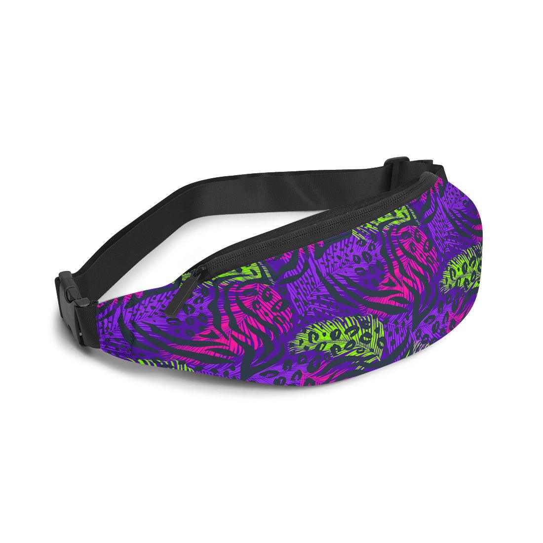 Waist Bag Purple Leafs - CANVAEGYPT