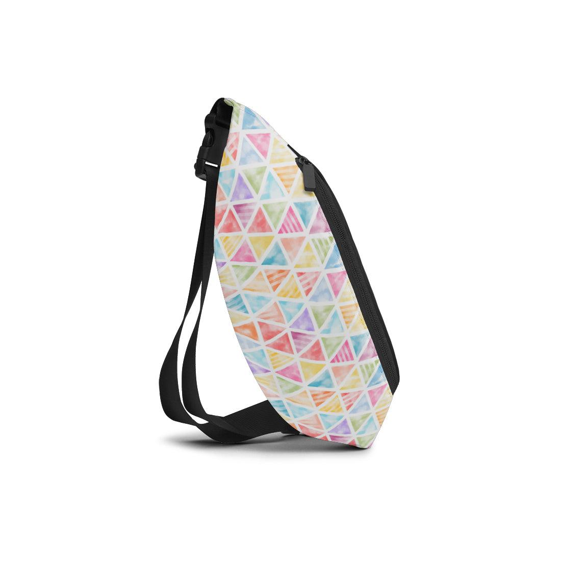 Waist Bag Triangles Colors - CANVAEGYPT