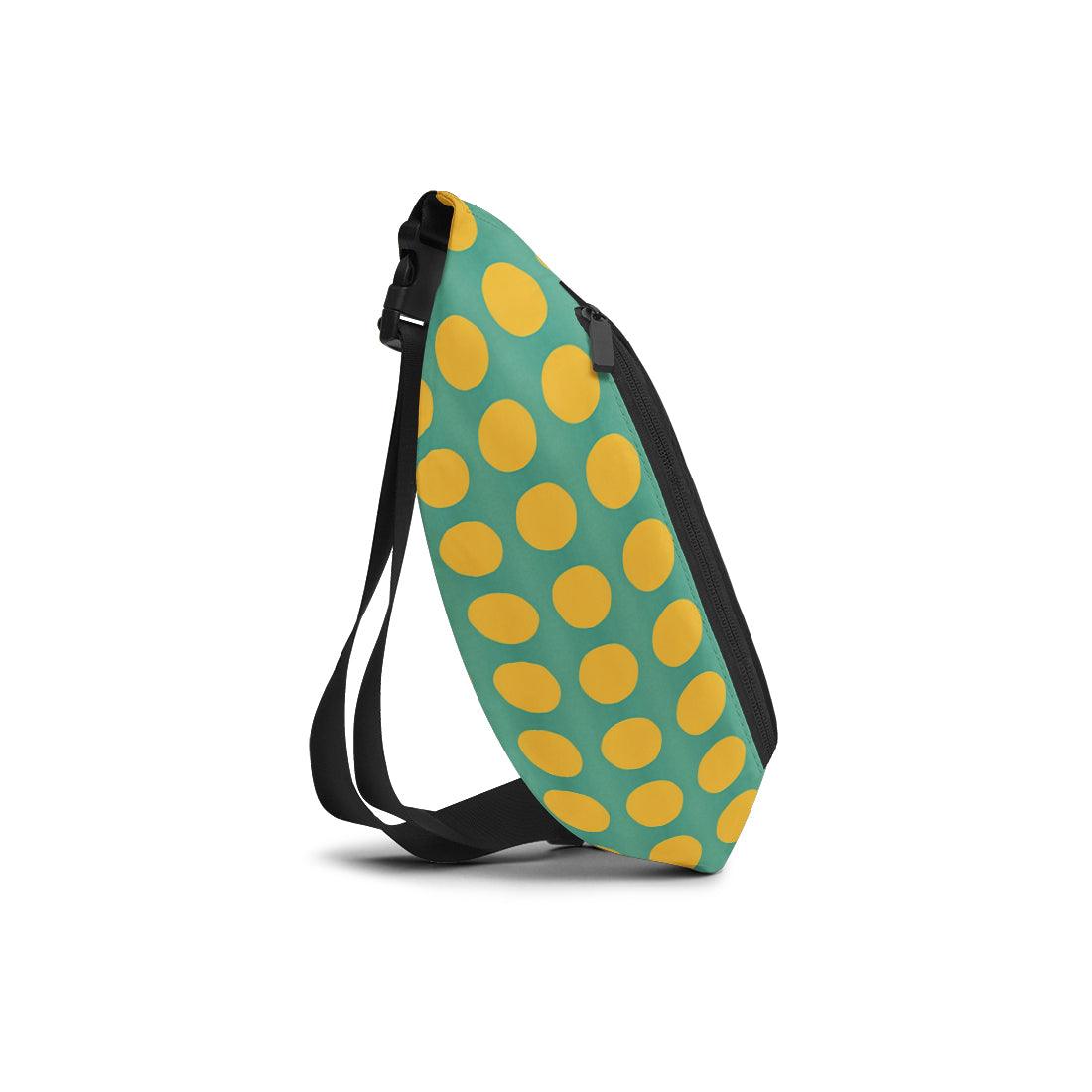 Waist Bag Yellow Bubbles - CANVAEGYPT