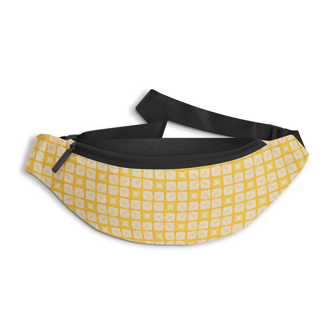 Waist Bag Yellow Rectangles - CANVAEGYPT