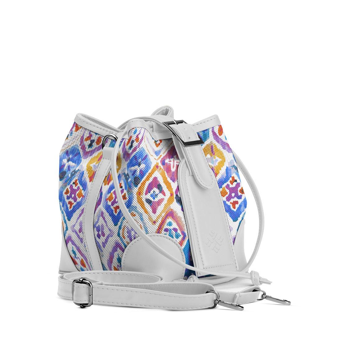 White Bucket Bags Mozaic - CANVAEGYPT