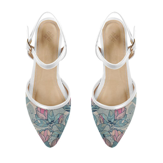 White Closed Strap Sandal Serenity - CANVAEGYPT