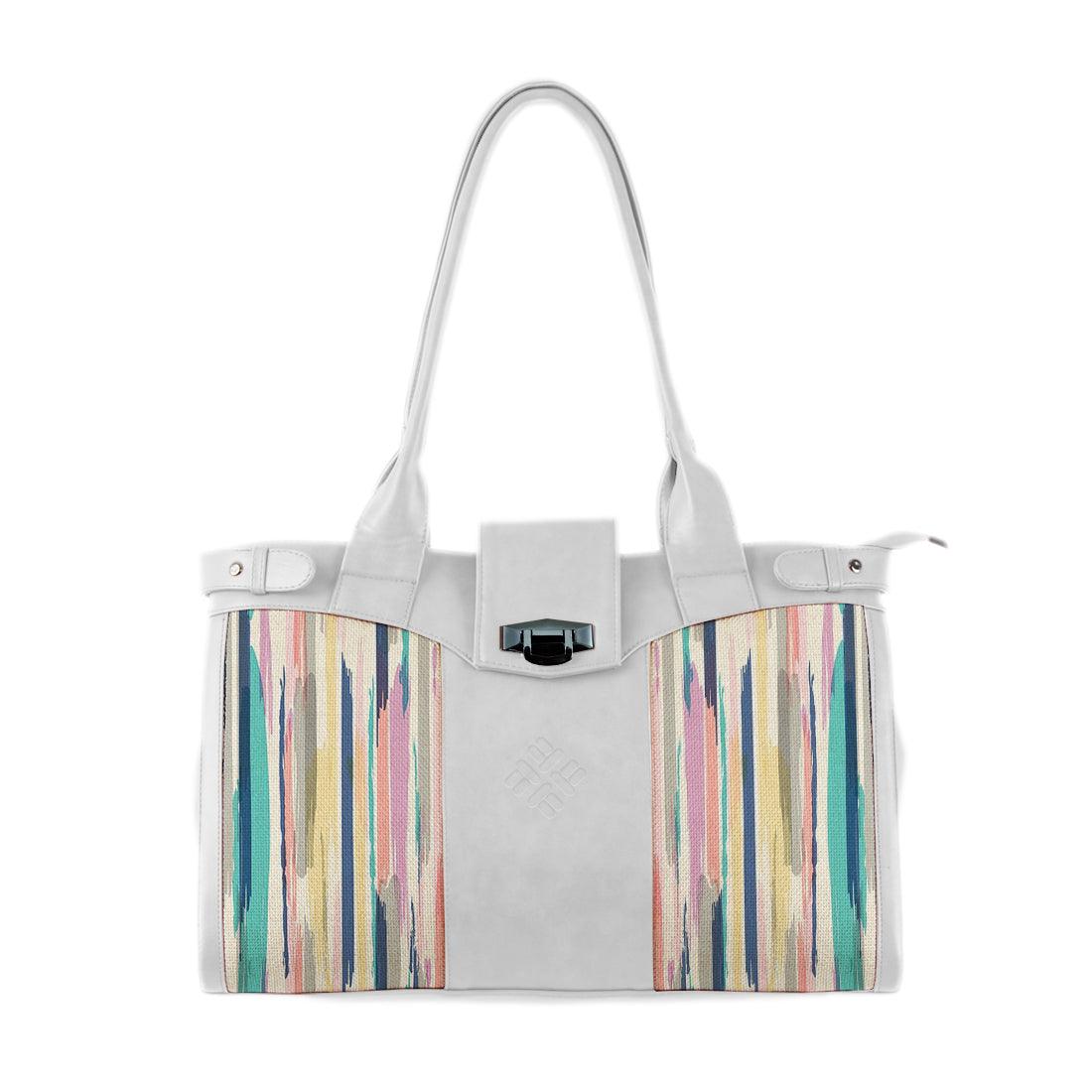 White Double Handle Large Bag Brushes - CANVAEGYPT