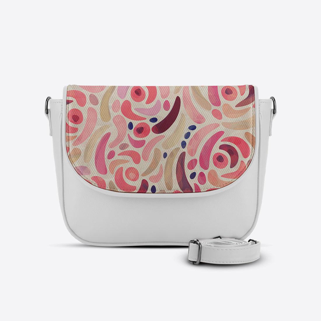 White Messenger Crossbody Spotted - CANVAEGYPT