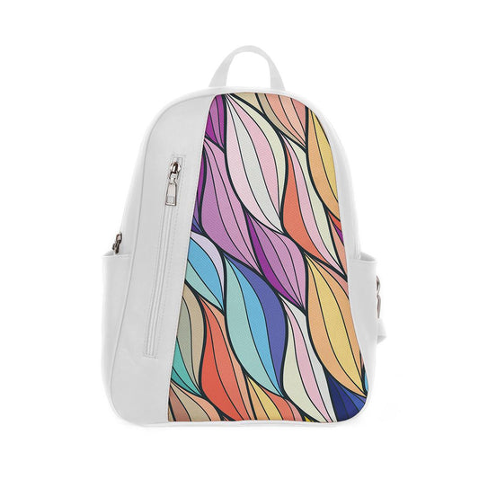 White Mixed Backpack Flows - CANVAEGYPT