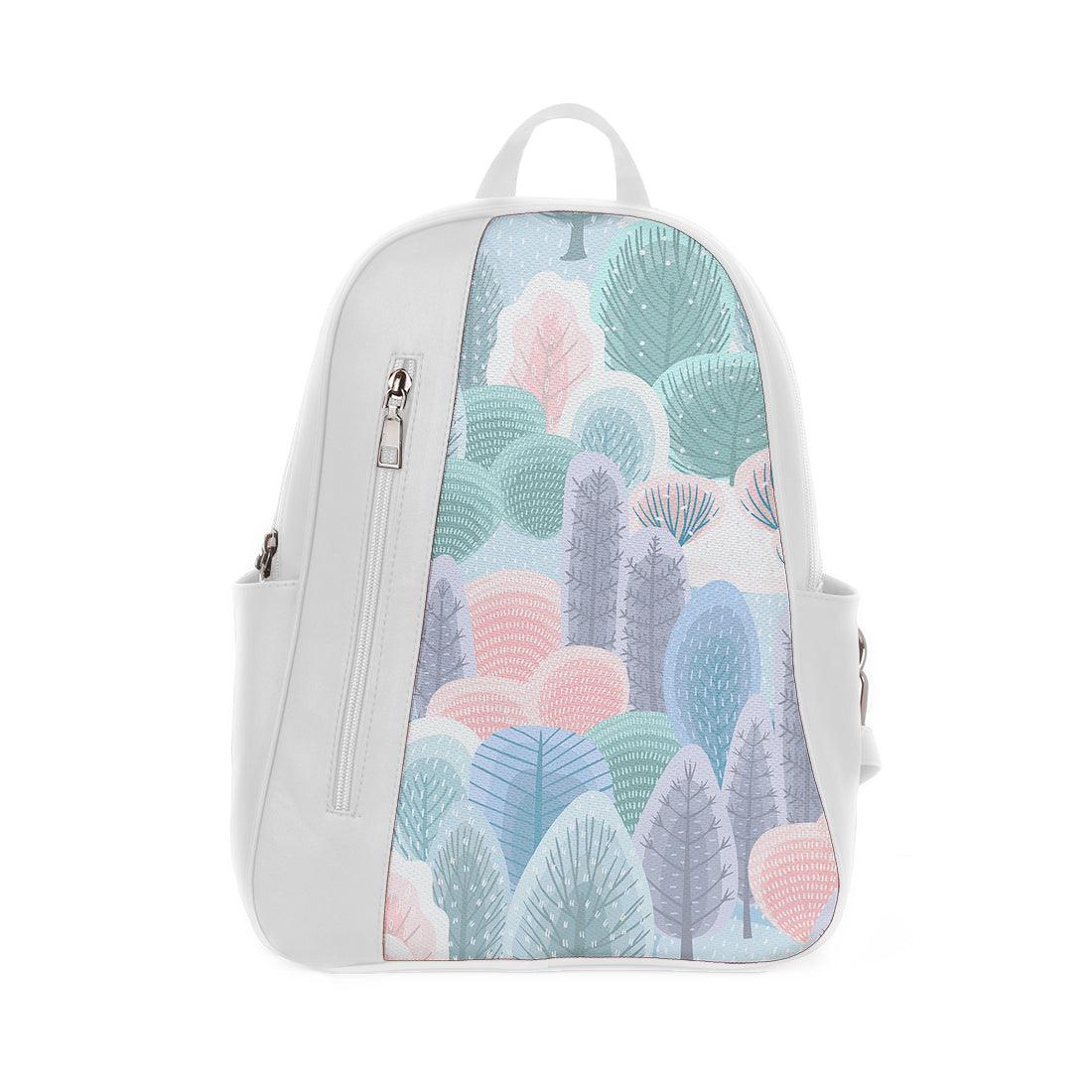 White Mixed Backpack Prickly Pear - CANVAEGYPT
