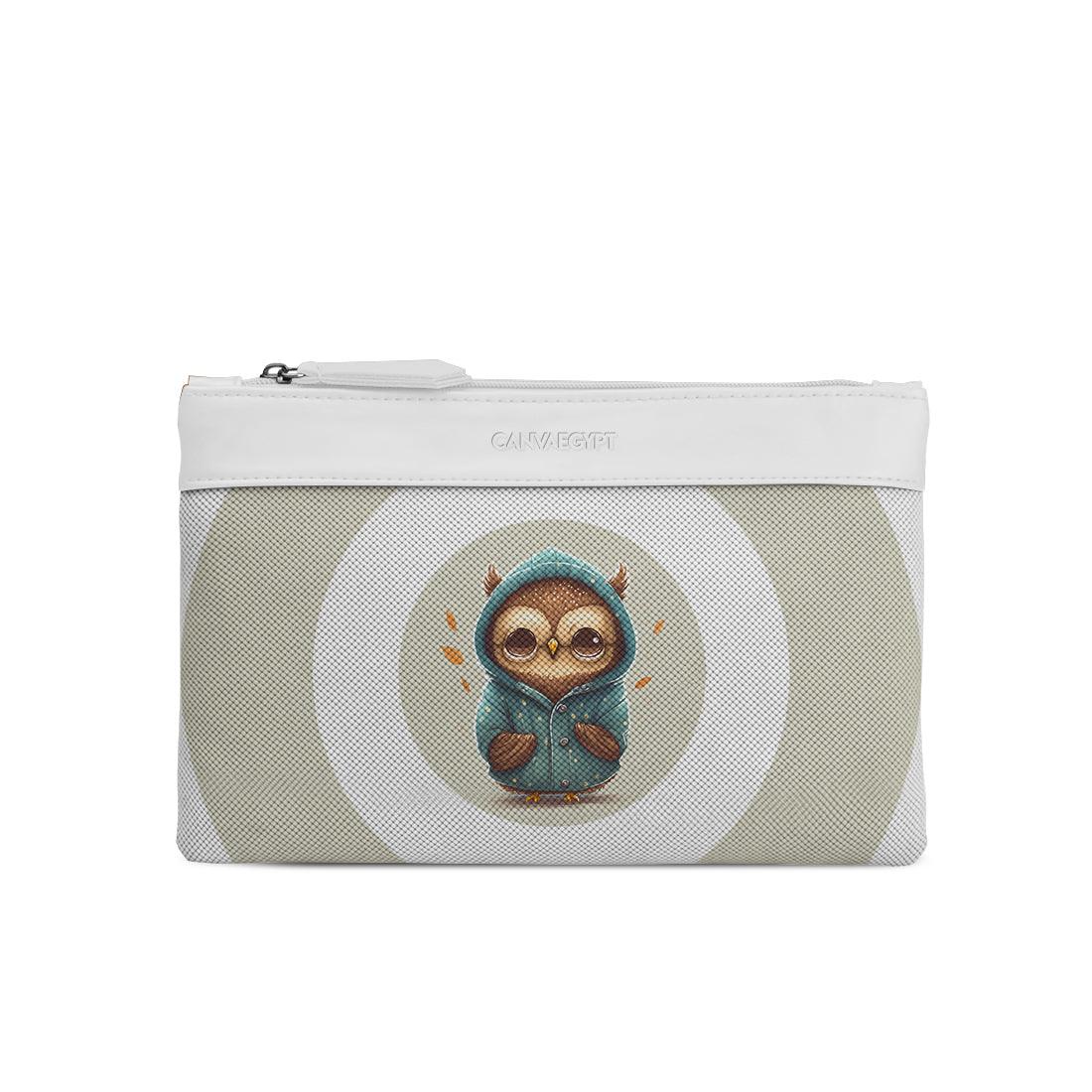 White Mixed Pouches Owl - CANVAEGYPT