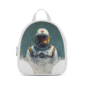White O Mini Backpacks Astronaut in the Ocean