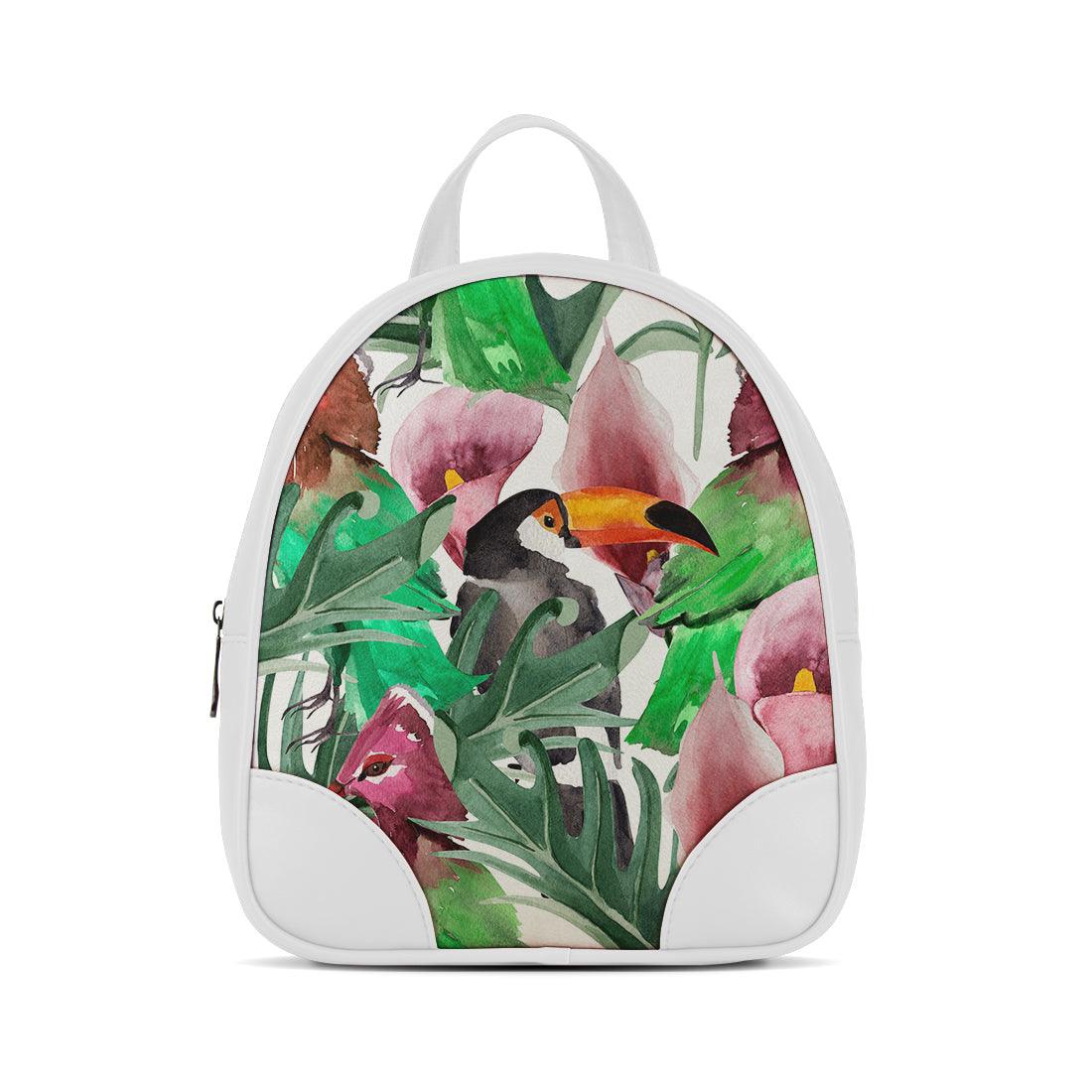 White O Mini Backpacks Bird - CANVAEGYPT