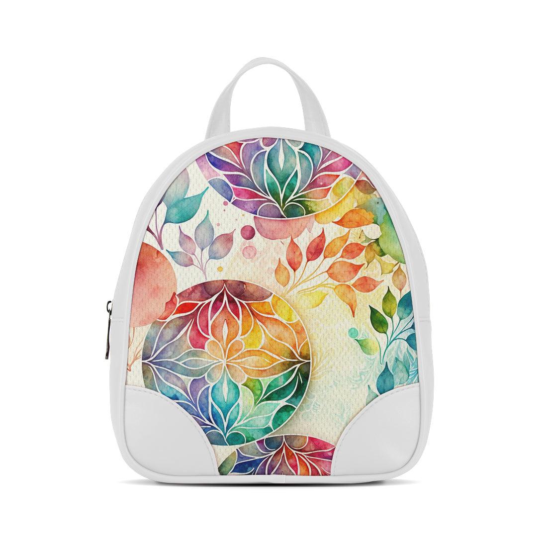 White O Mini Backpacks Christmas - CANVAEGYPT