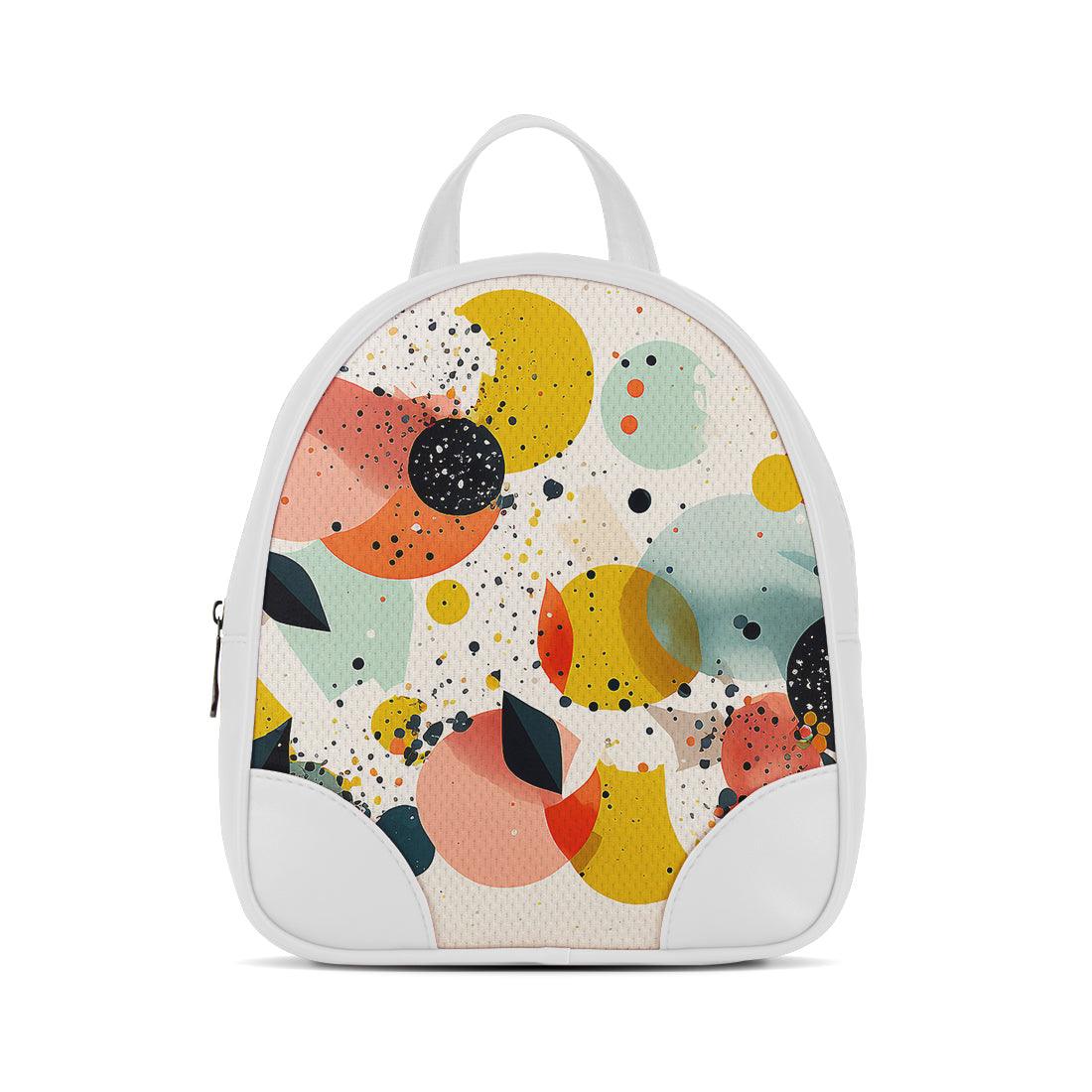 White O Mini Backpacks Crash - CANVAEGYPT