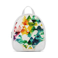 White O Mini Backpacks Glowing