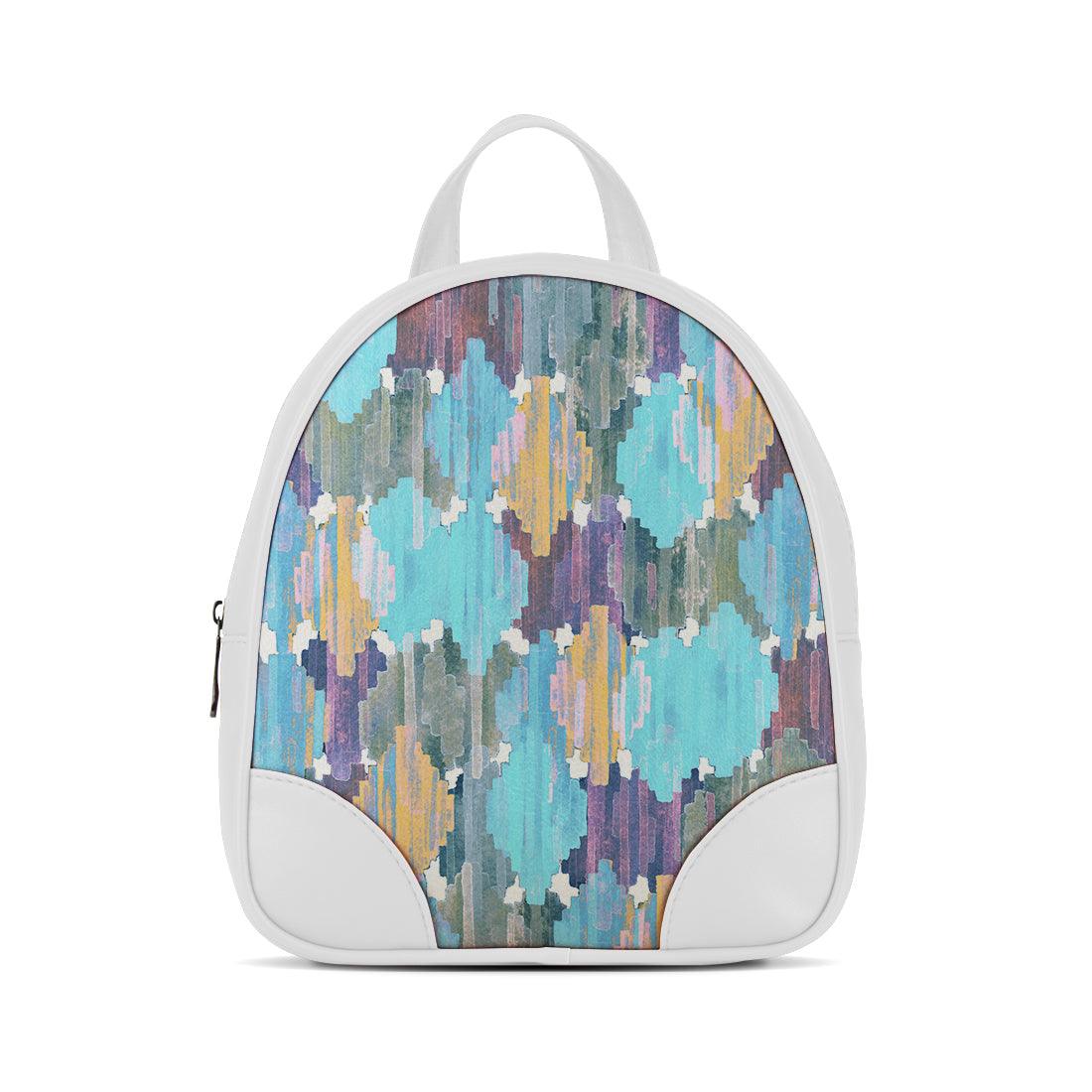 White O Mini Backpacks Iris - CANVAEGYPT
