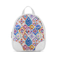 White O Mini Backpacks Mozaic