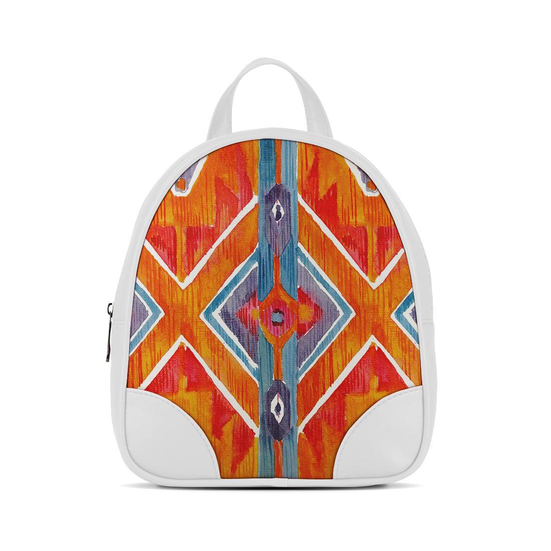 White O Mini Backpacks Navajo - CANVAEGYPT