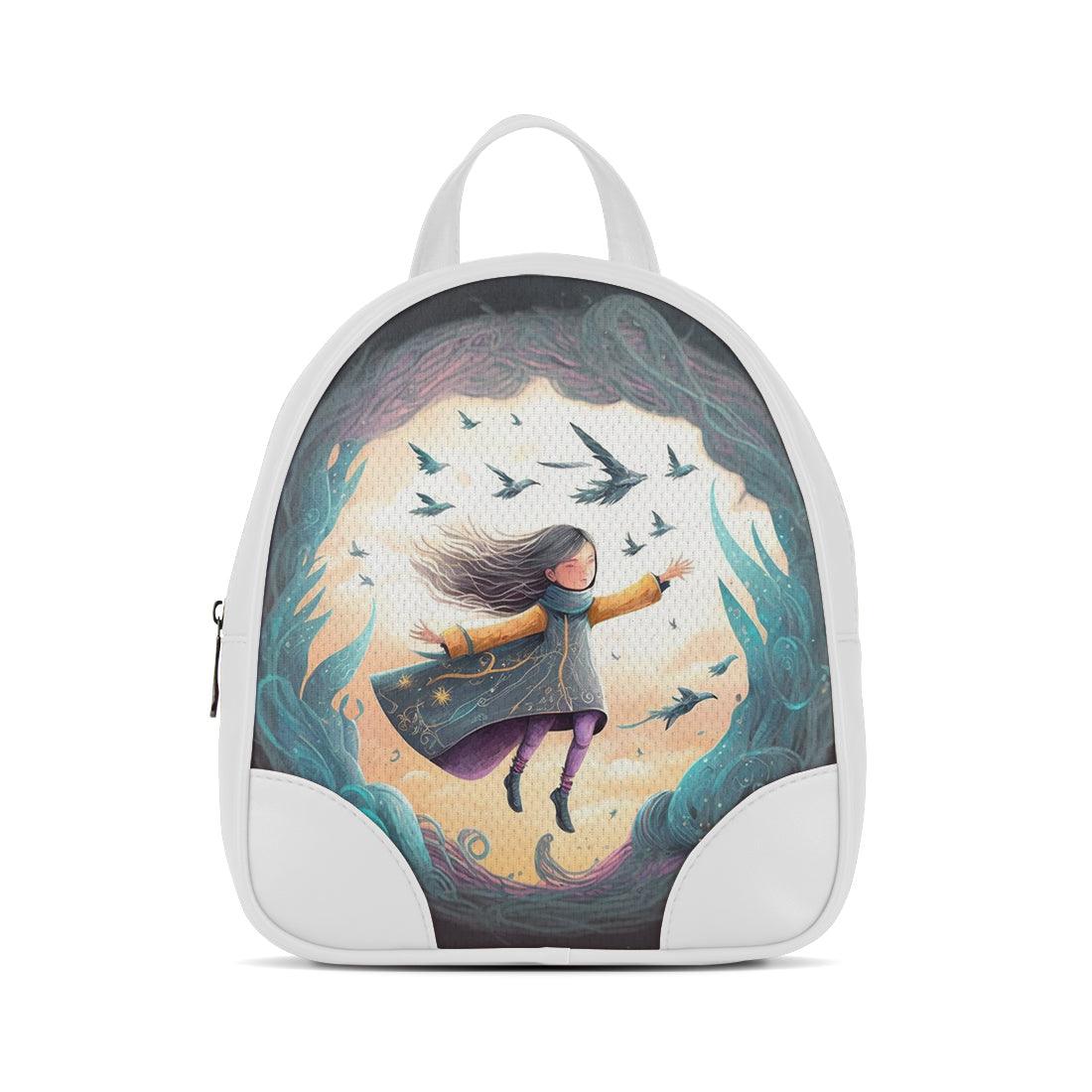 White O Mini Backpacks Paradise Gate - CANVAEGYPT