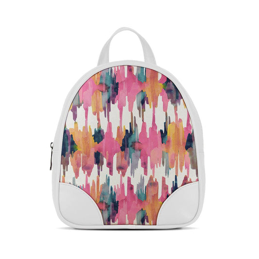 White O Mini Backpacks Rose quarts - CANVAEGYPT