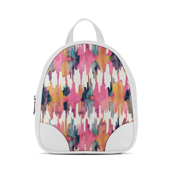 White O Mini Backpacks Rose quarts - CANVAEGYPT
