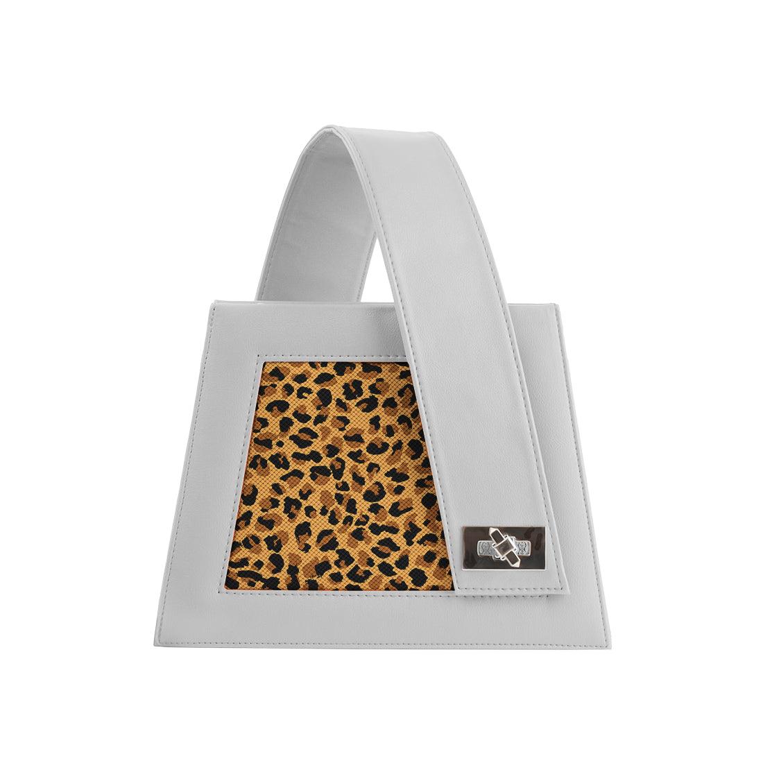 White One Handed Bag Cheetah - CANVAEGYPT